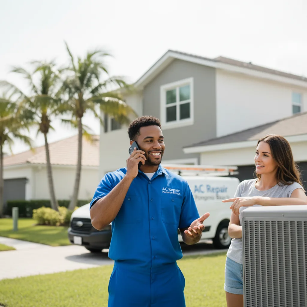 AC Repair Pompano Beach customer support in Boutte